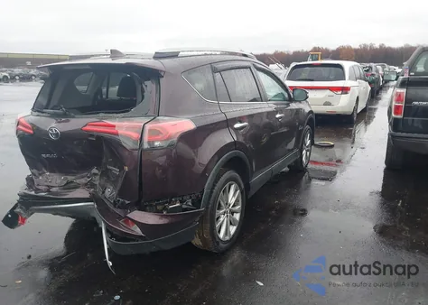 2017 Toyota Rav4 Limited from USA, damaged, VIN 2T3DFREV8HW602192